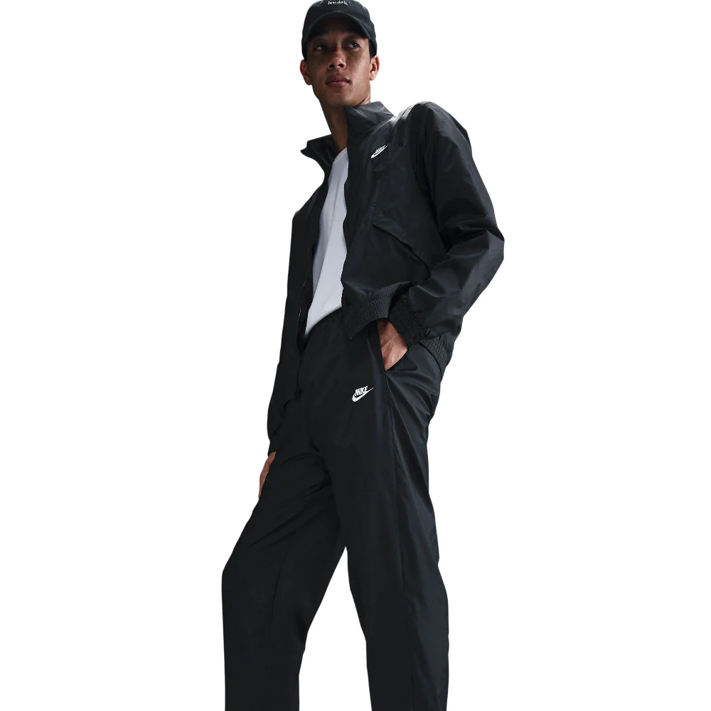 Club Woven Tracksuit Black - Image 4