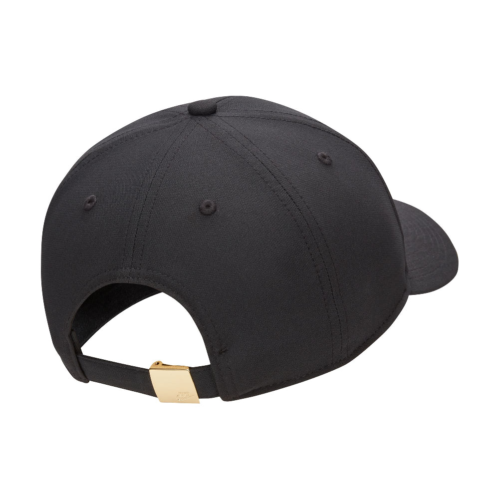 Dri-FIT Club Structured Metal Logo Cap Black Gold - Image 2