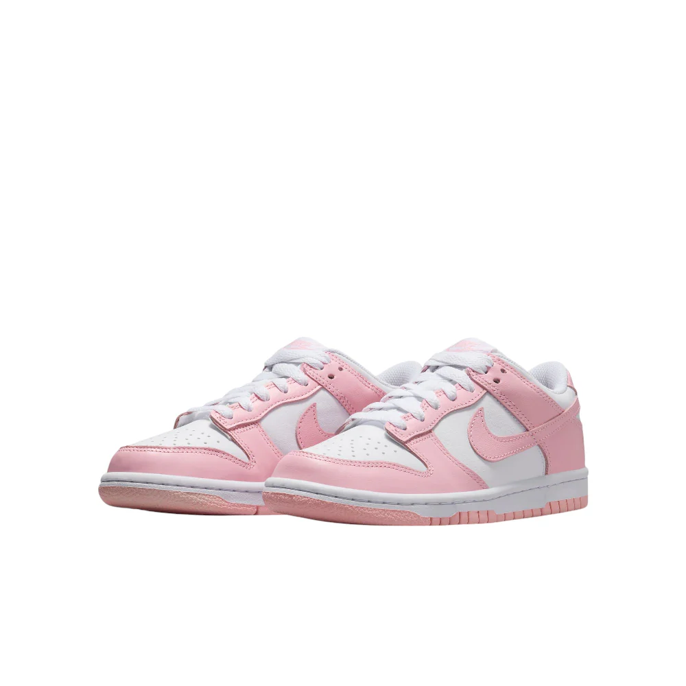 Dunk Low GS White Pink Sneakers - Image 2