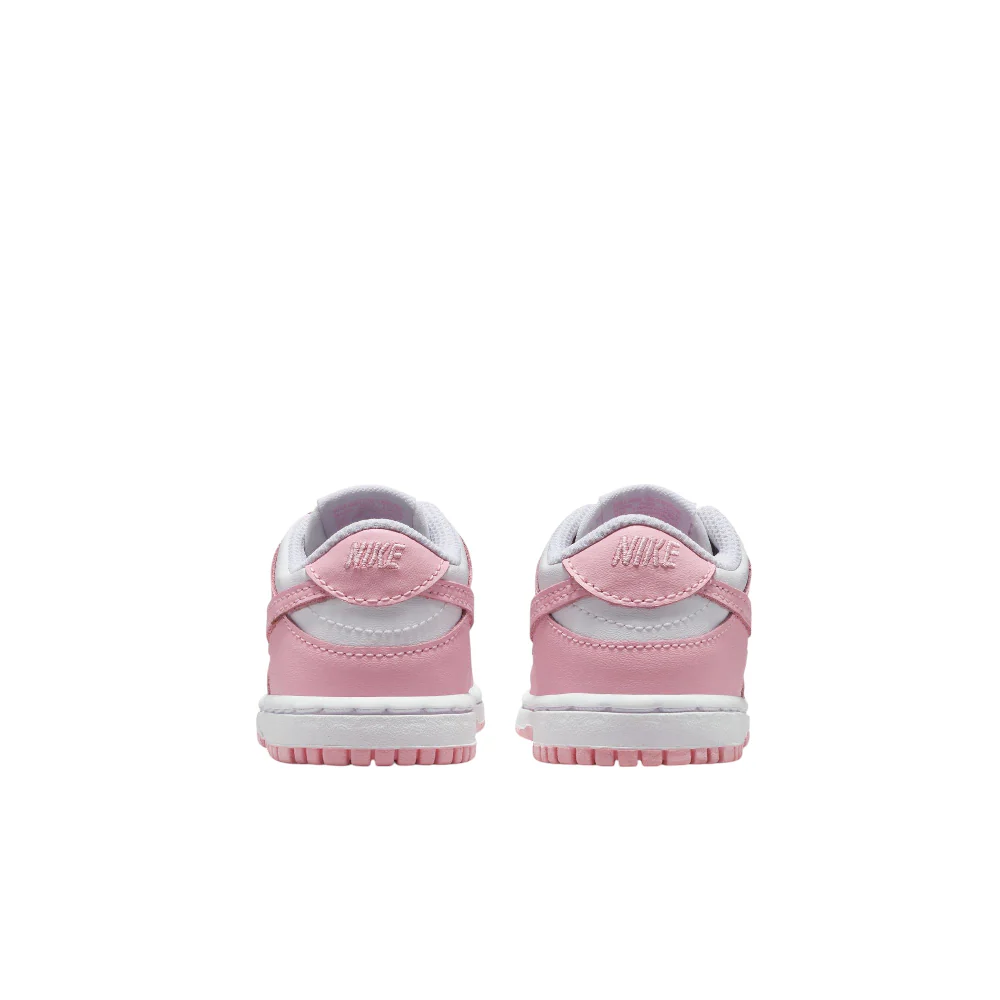 Dunk Low White/Med Soft Pink TD Sneakers - Image 5