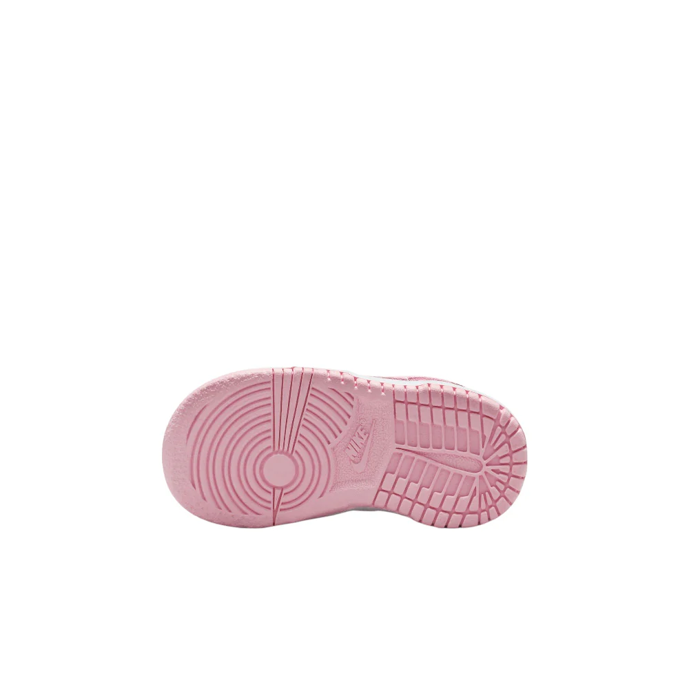 Dunk Low White/Med Soft Pink TD Sneakers - Image 6