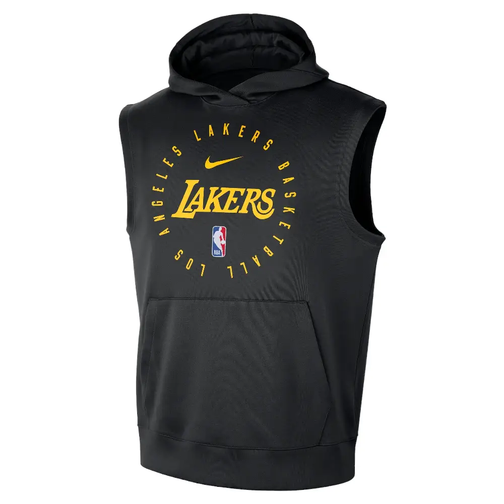 Nba Los Angeles Lackers Dri-Fit Sleeveless Hoodie
