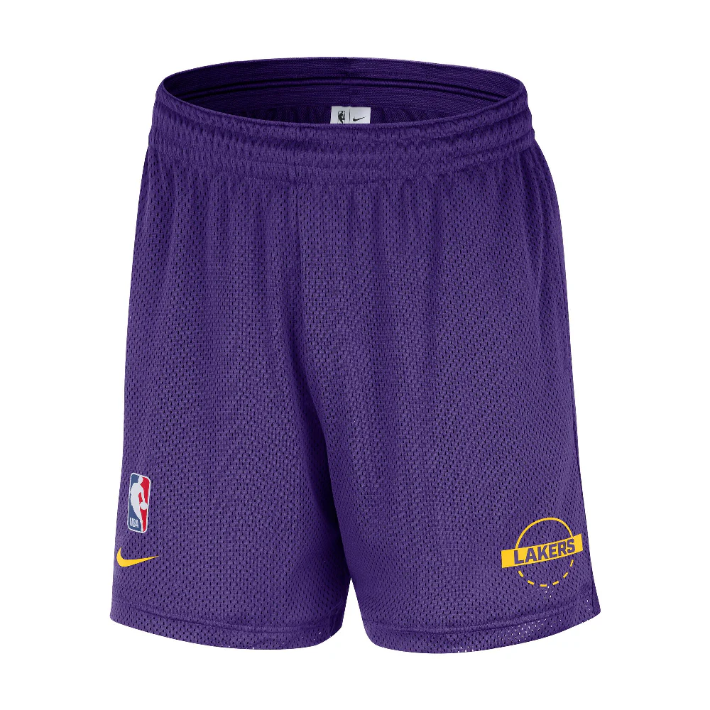 Los Angeles Lakers NBA Mesh Shorts Purple