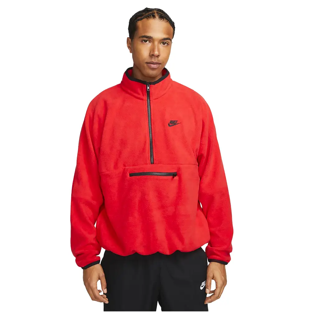 Club Fleece+ 1/2-Zip Fleece Sweat Red