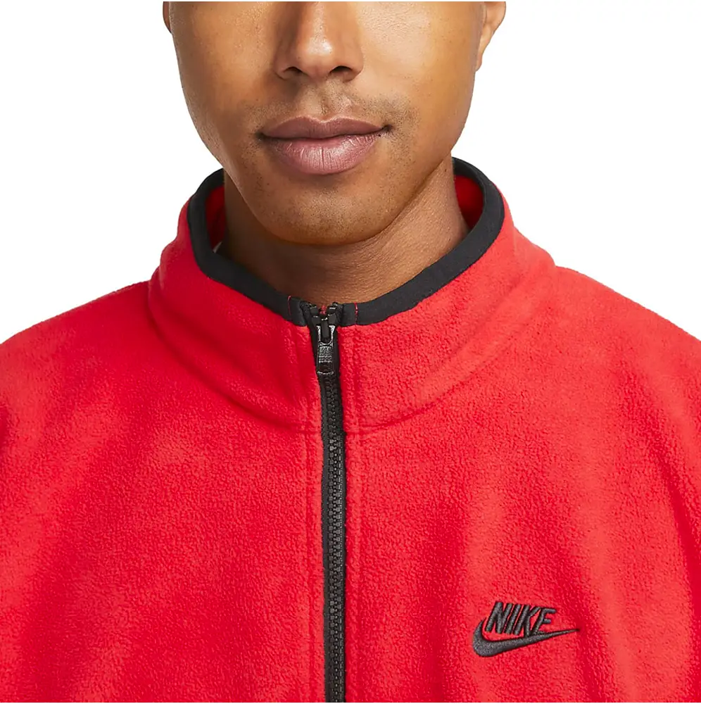 Club Fleece+ 1/2-Zip Fleece Sweat Red - Image 3