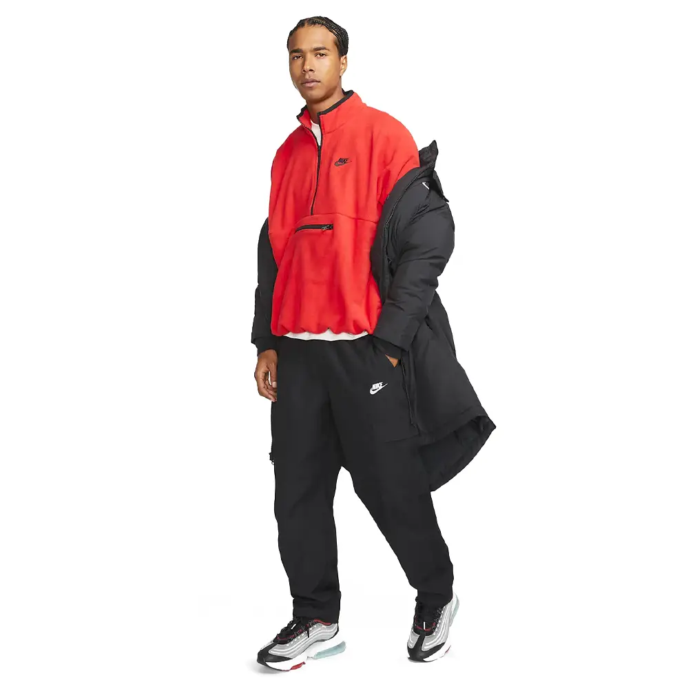 Club Fleece+ 1/2-Zip Fleece Sweat Red - Image 6