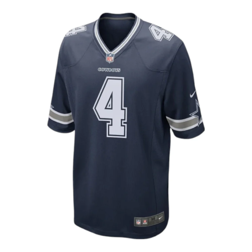 NFL Dallas Cowboys Home Game Jersey Dak Prescott #4