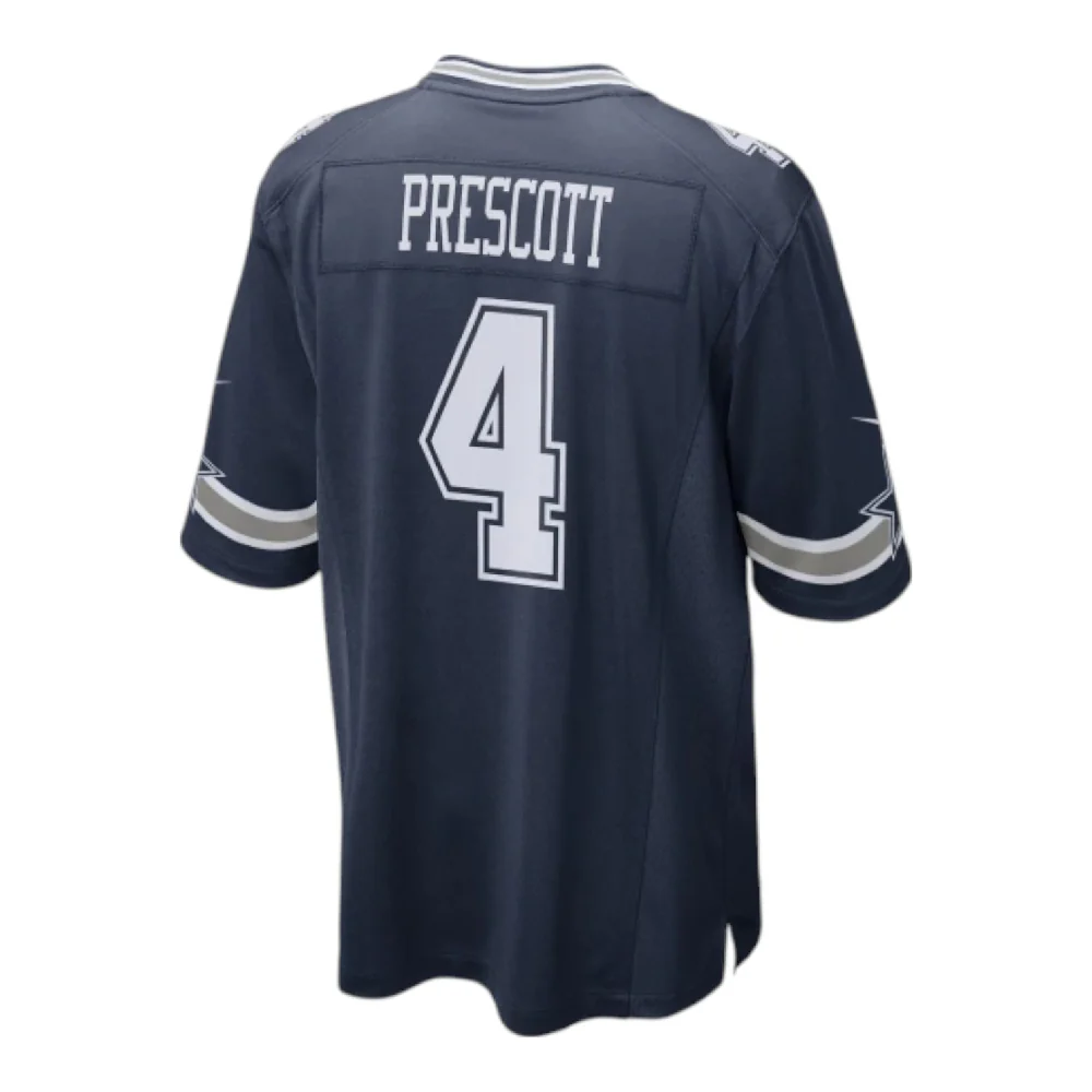 NFL Dallas Cowboys Home Game Jersey Dak Prescott #4 - Image 2
