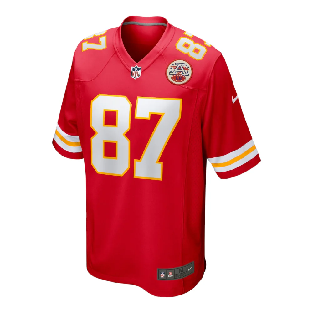 NFL Kansas City Chiefs Home Game Jersey Travis Kelce #87