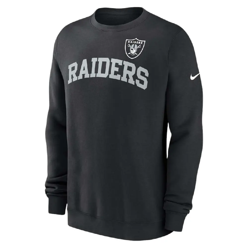 Nfl Las Vegas Raiders Club Crewneck Sweat