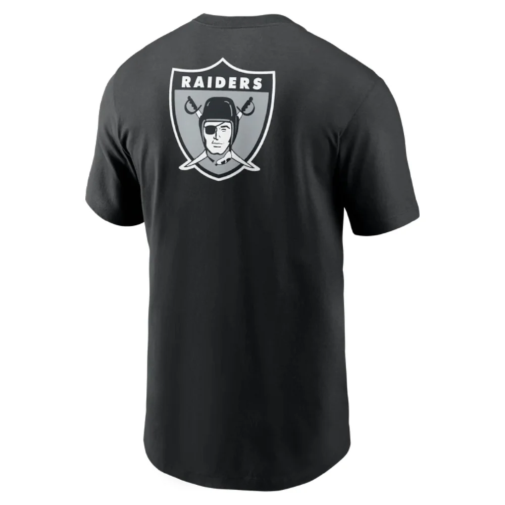 NFL Las Vegas Raiders Club T-Shirt Black - Image 2