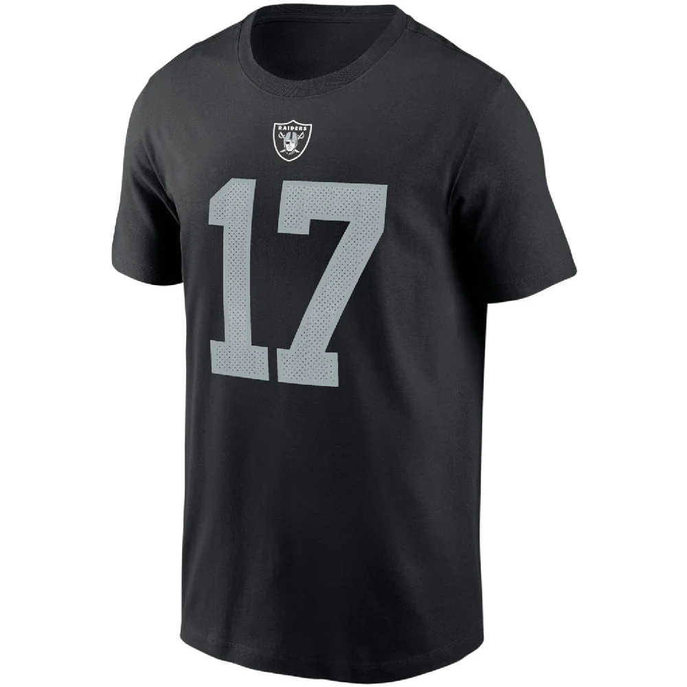 NFL Las Vegas Raiders Davante Adams T-Shirt Black