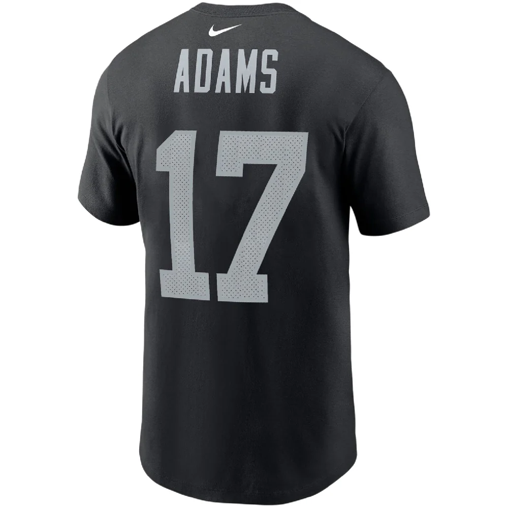 NFL Las Vegas Raiders Davante Adams T-Shirt Black - Image 2