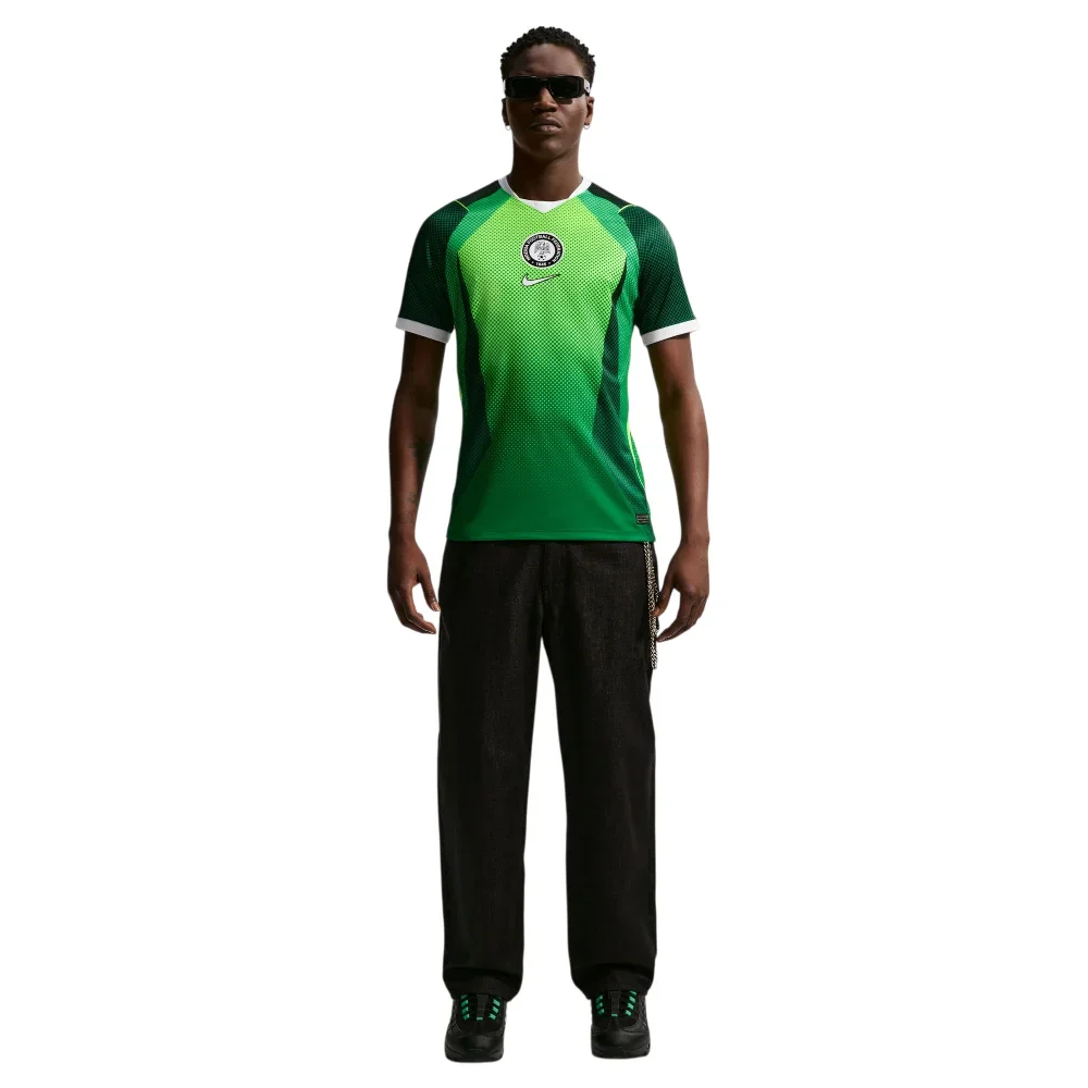 Nigeria 2026 Stadium Home Dri-FIT Soccer Short-Sleeve Jersey Green - Image 3