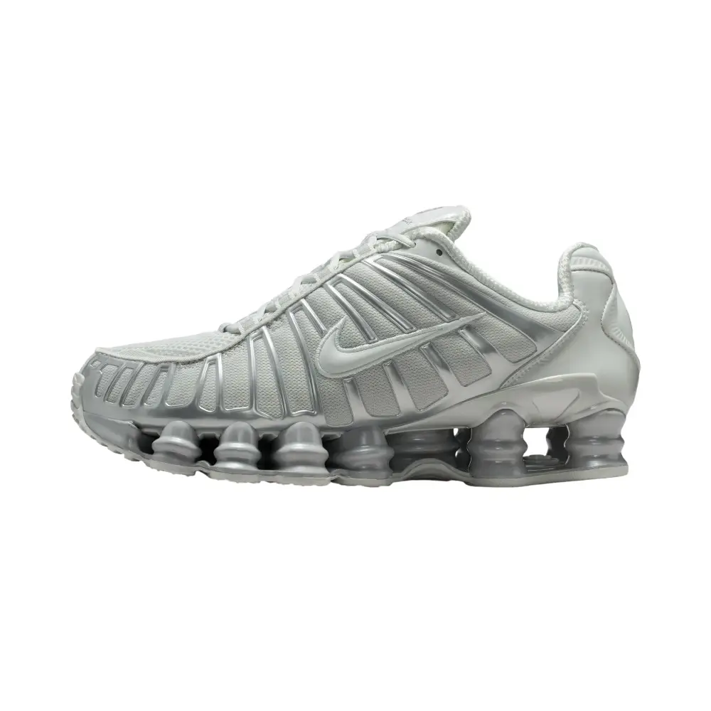 Nike Shox TL Sneakers with Reflective Accents Grey