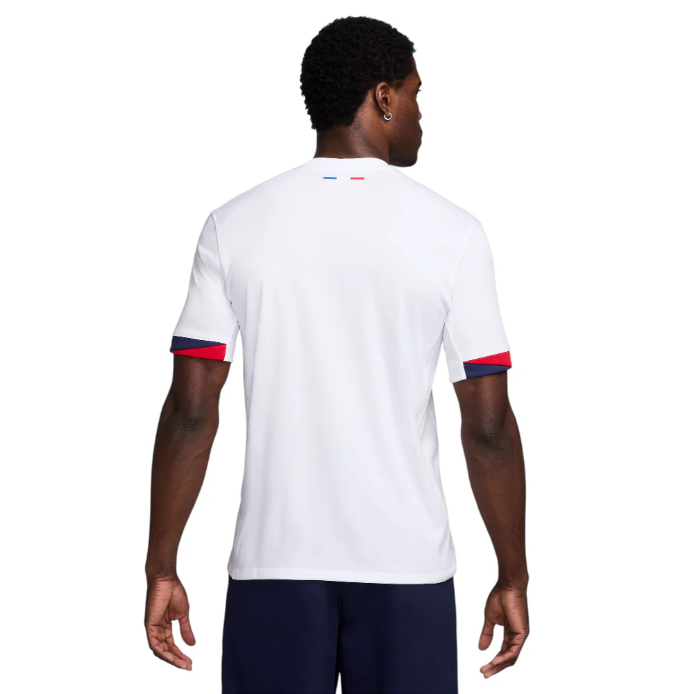 Paris Saint-Germain 2025/26 Stadium Away Nike Dri-FIT Soccer Replica Jersey White - Image 4
