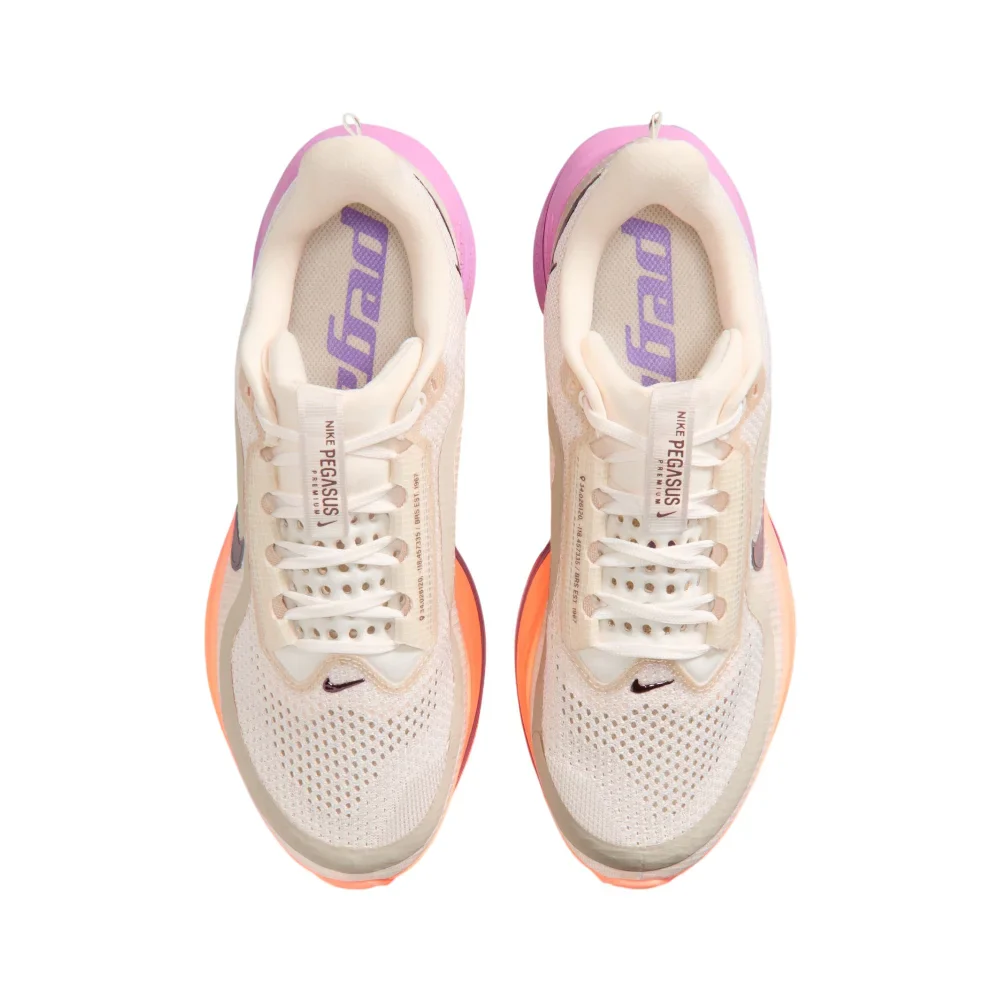 Pegasus Premium Road Running Sneakers White - Image 4