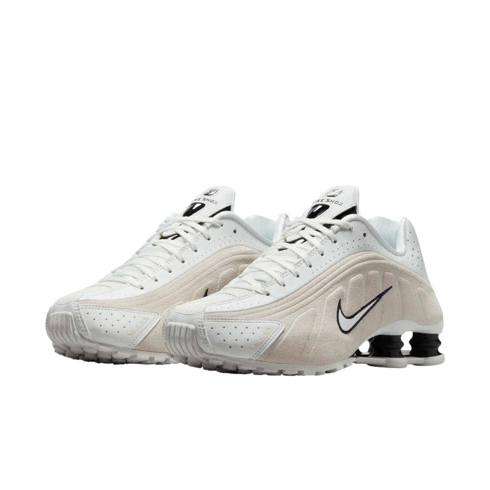 Shox R4 White Sneakers - Image 2