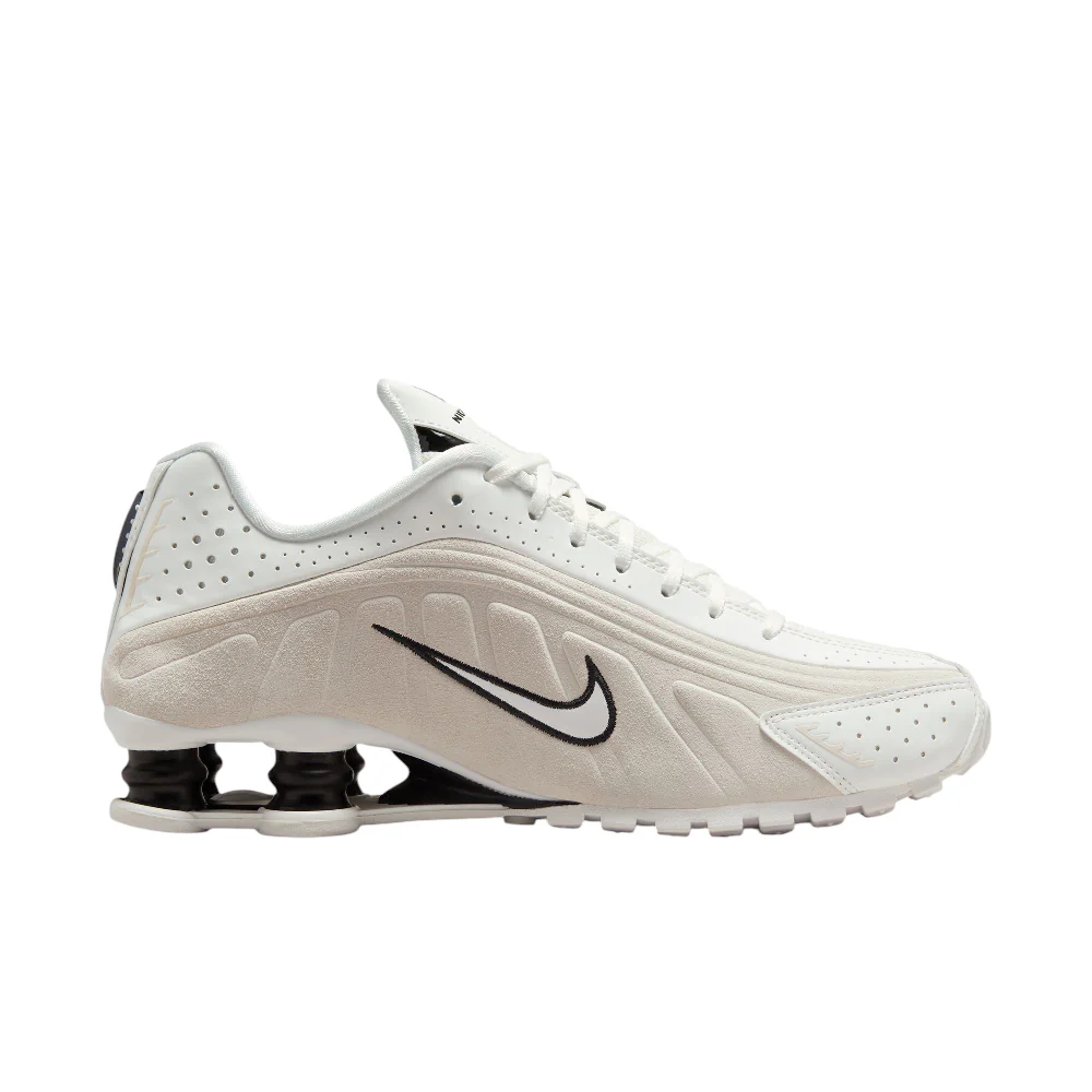Shox R4 White Sneakers - Image 3