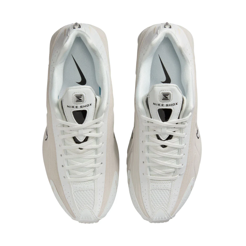 Shox R4 White Sneakers - Image 4