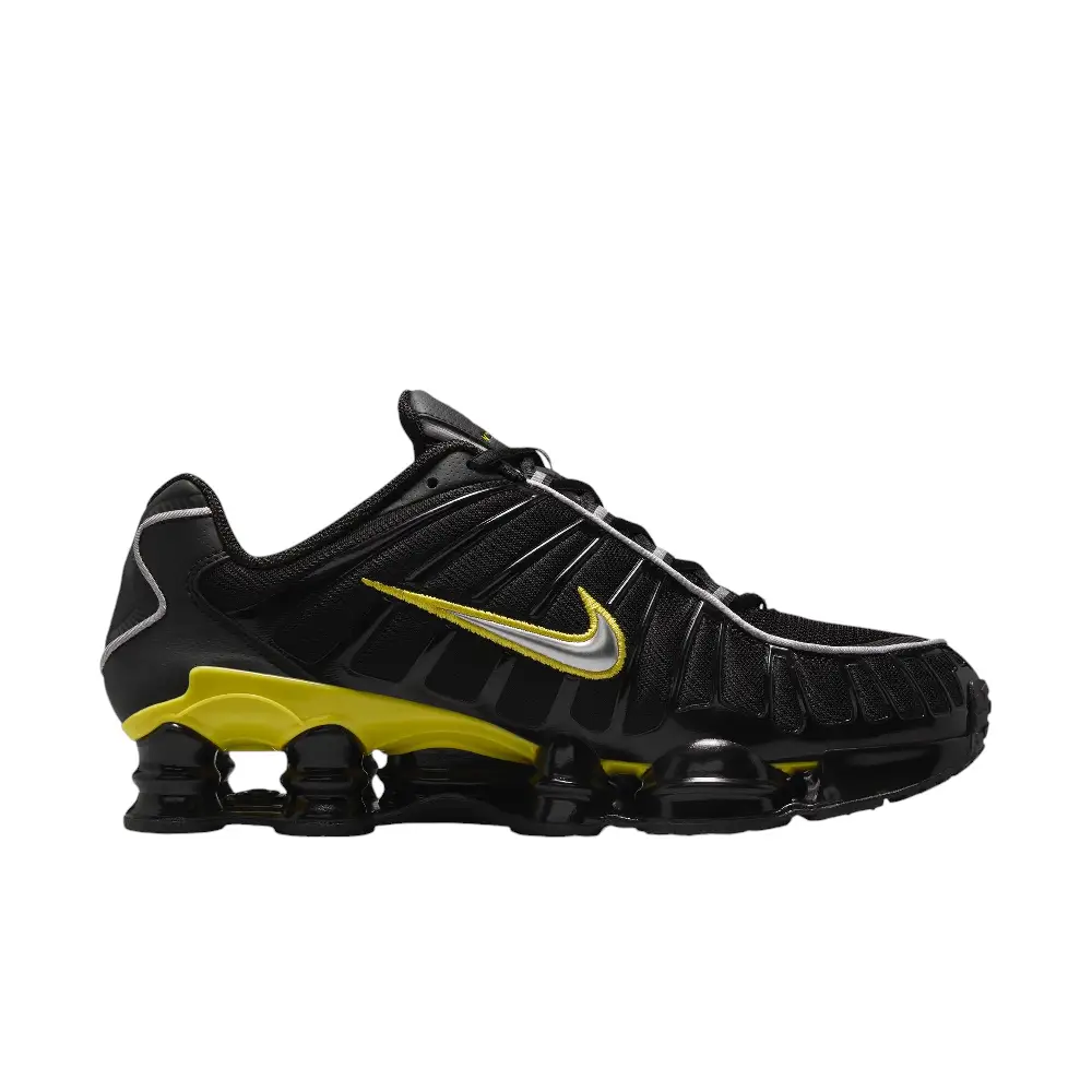 Shox TL Black & Dynamic Yellow - Image 3