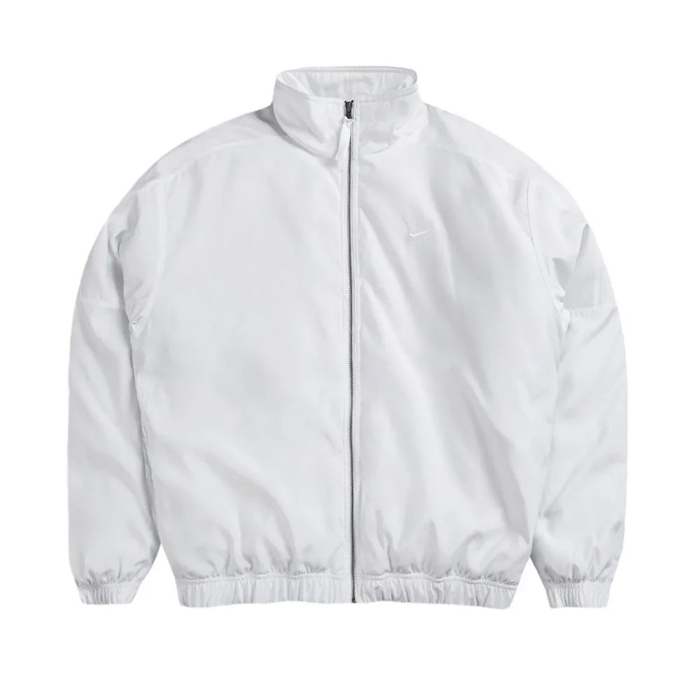 Solo Swoosh Satin Bomber Jaket