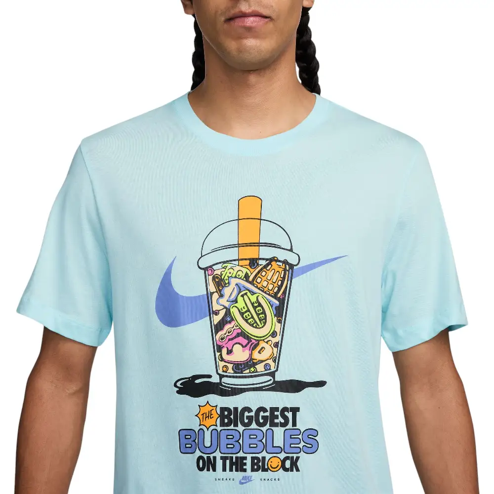 Sportswear Bubble Tea T-Shirt White - Image 3