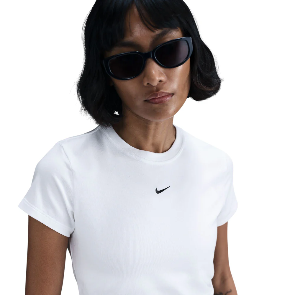 Sportswear Chill Knit Cropped T-Shirt White - Image 3