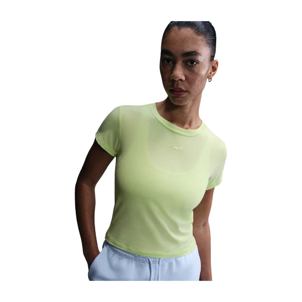 Sportswear Chill Knit T-Shirt Light Liquid Lime - Image 3