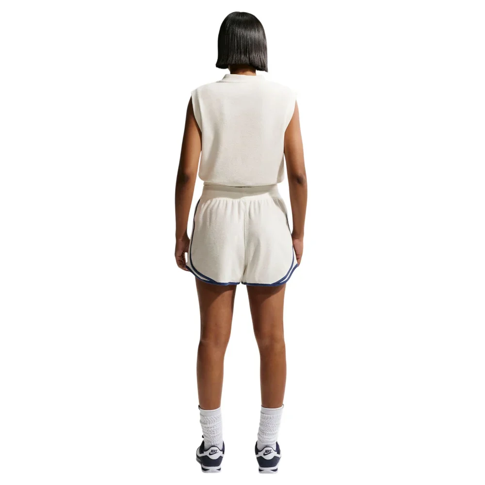 Sportswear Chill Terry Mid-Rise Shorts White - Image 3