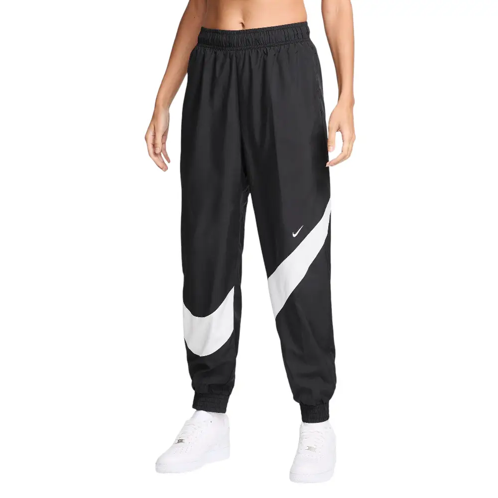 Sportswear Classic Woven Mid-Raise Logo Pant Black