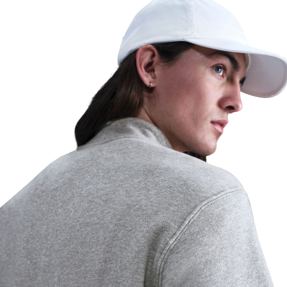 Sportswear Club 1/2-Zip Fleece Top Grey - Image 4