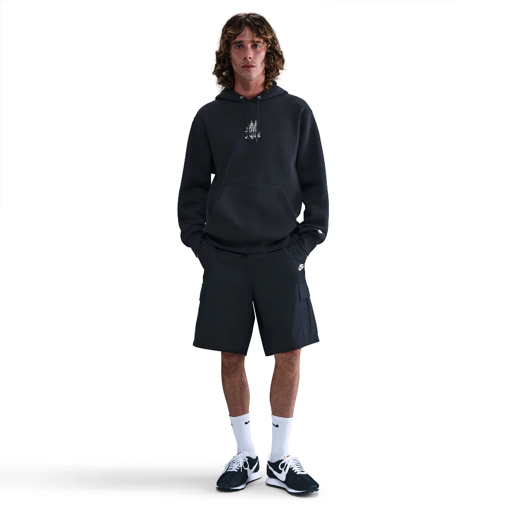 Sportswear Club Fleece Hoodie Black