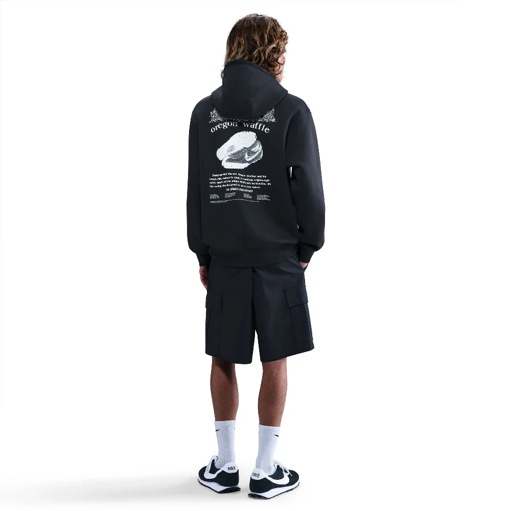 Sportswear Club Fleece Hoodie Black - Image 2