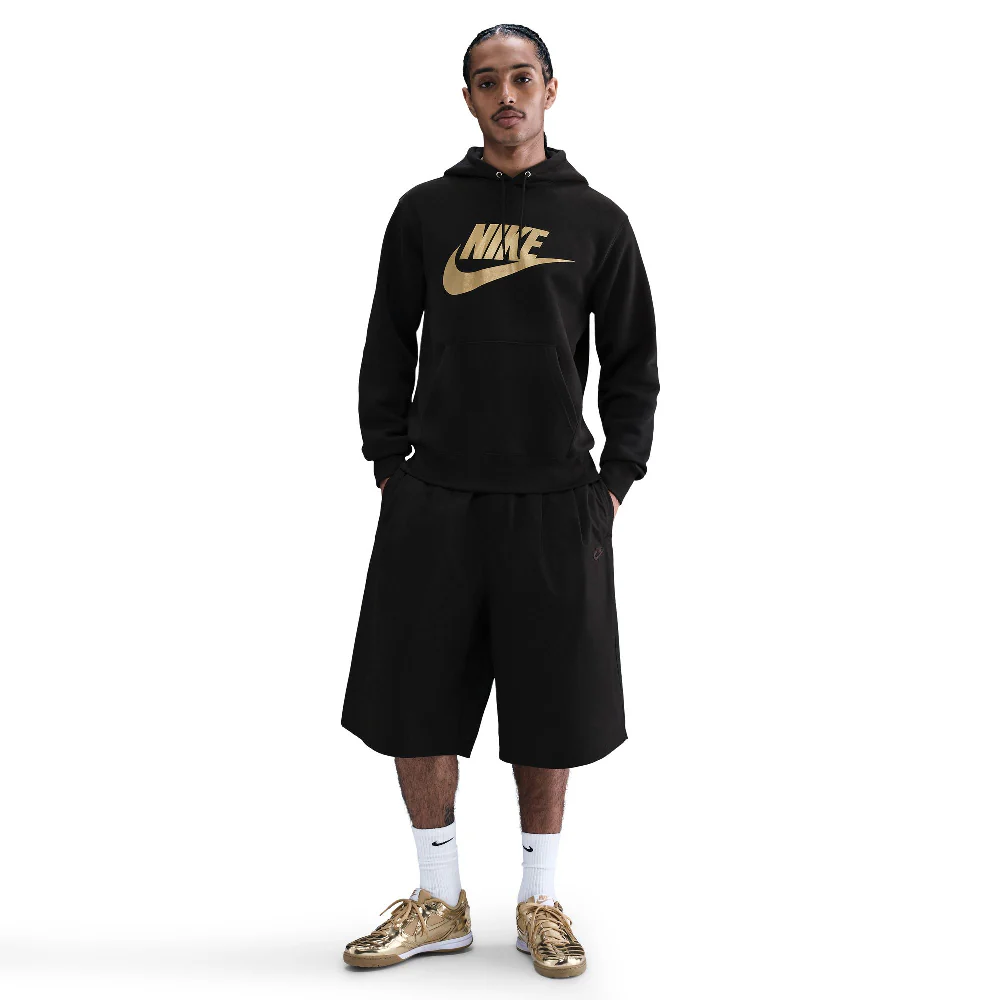Sportswear Club Fleece Pullover Hoodie Black