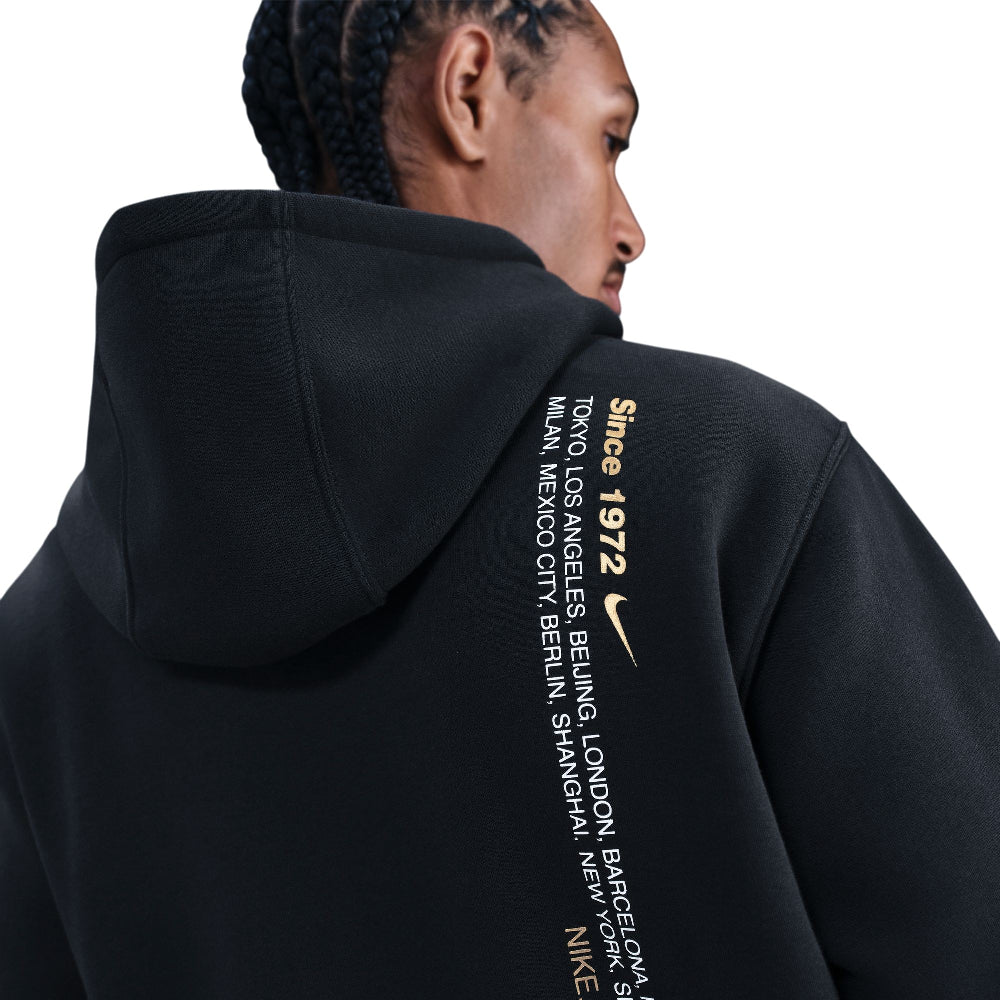 Sportswear Club Fleece Pullover Hoodie Black - Image 4