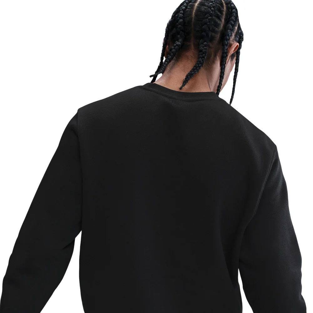 Sportswear Club Graphic Fleece Crew Sweat Black - Image 4