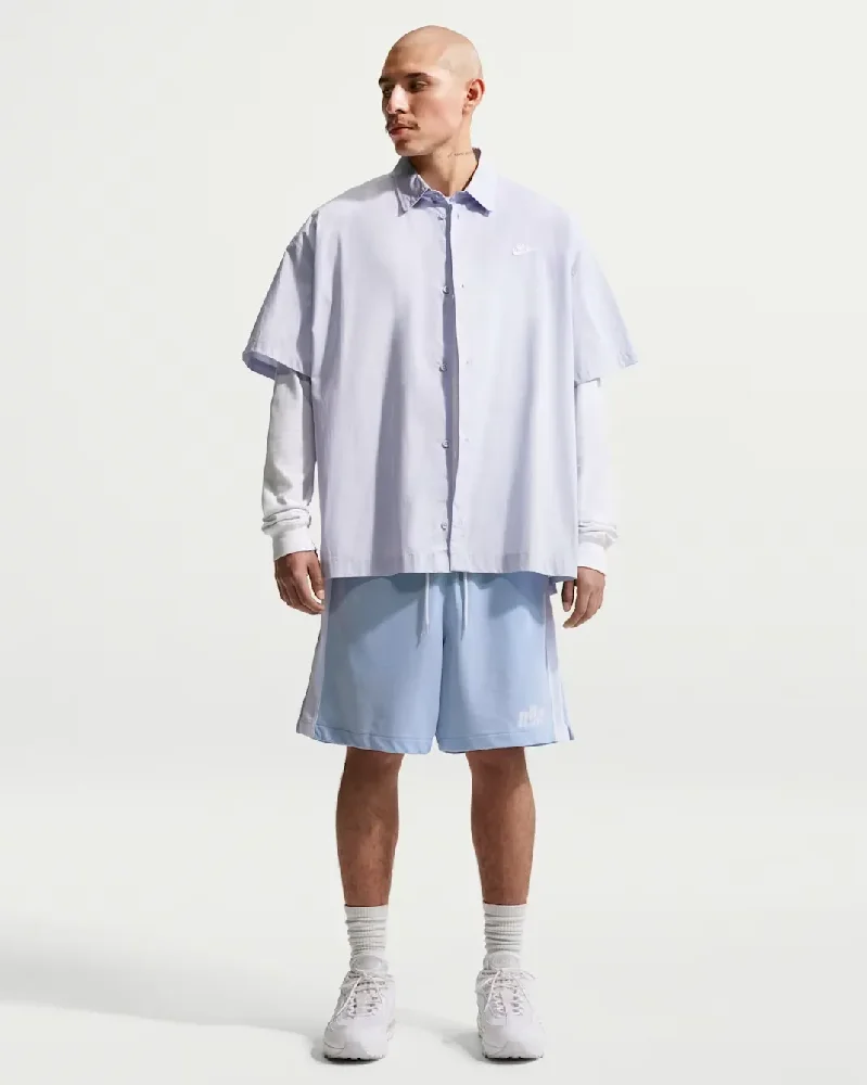 Sportswear Club Knit Flow Shorts Blue - Image 5