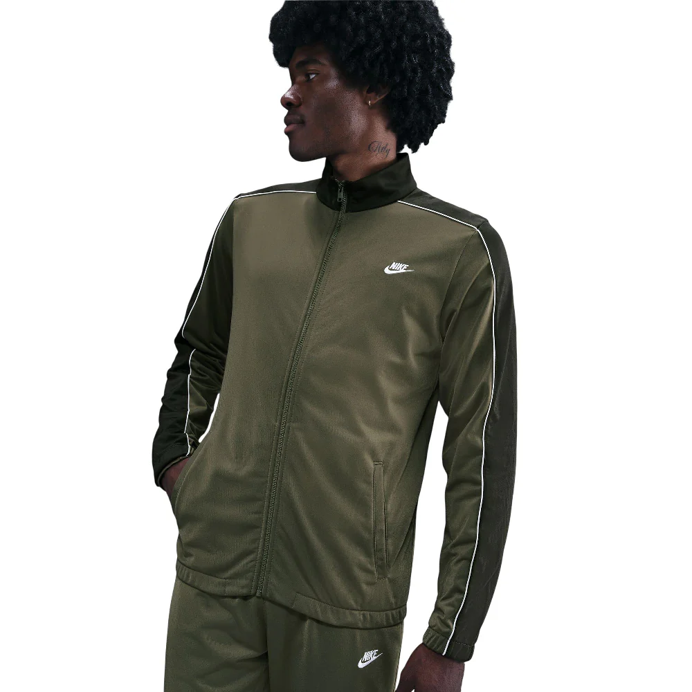 Sportswear Club Poly-Knit Tracksuit Brown - Image 3