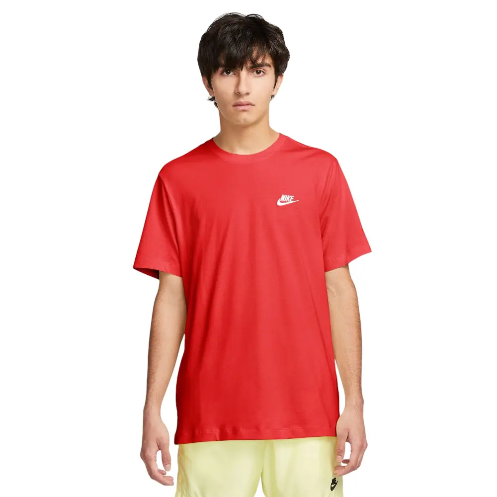 Sportswear Club T-Shirt Red - Image 3
