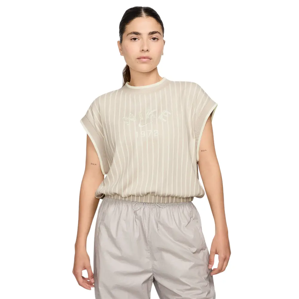 Sportswear Collection Knit Tank Top Beige