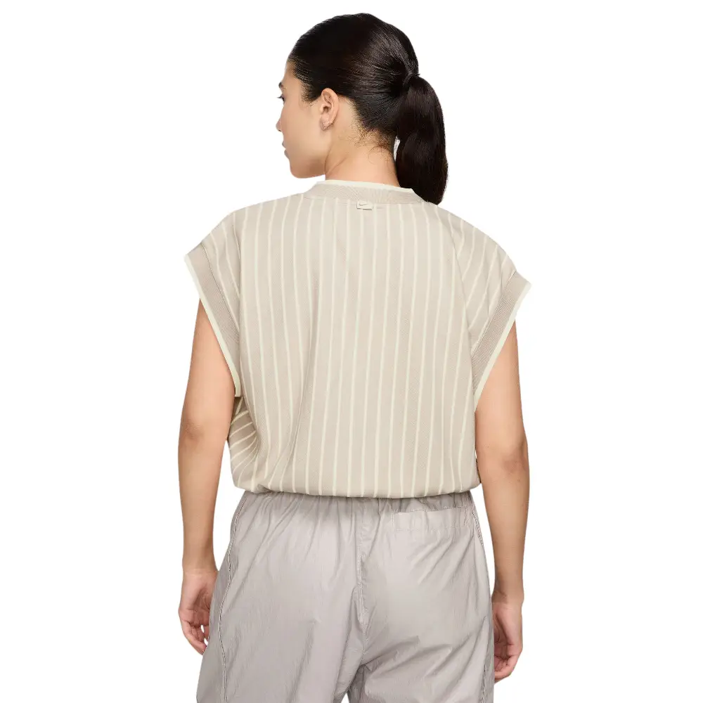 Sportswear Collection Knit Tank Top Beige - Image 2
