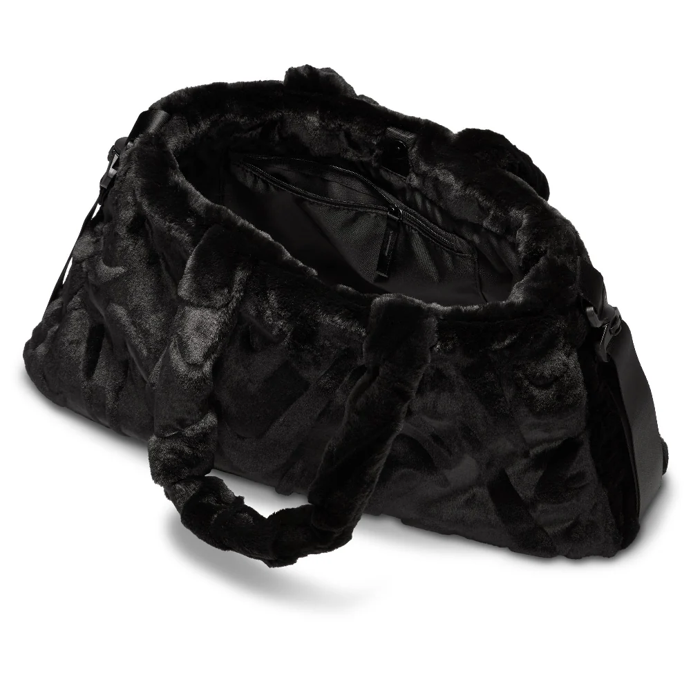 Sportswear Faux Fur Tote (10L) Black - Image 2