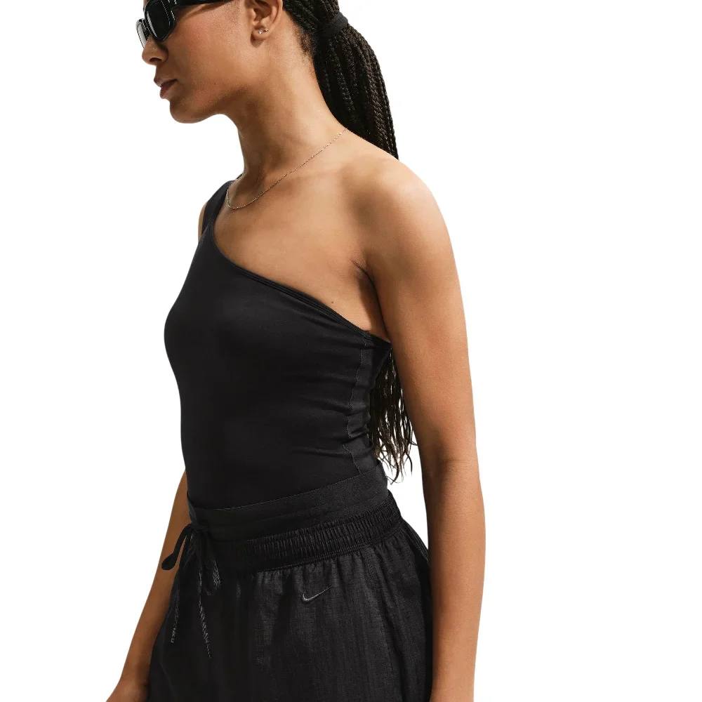 Sportswear Loose High-Waisted Lightweight Ripstop Shorts Black - Image 3