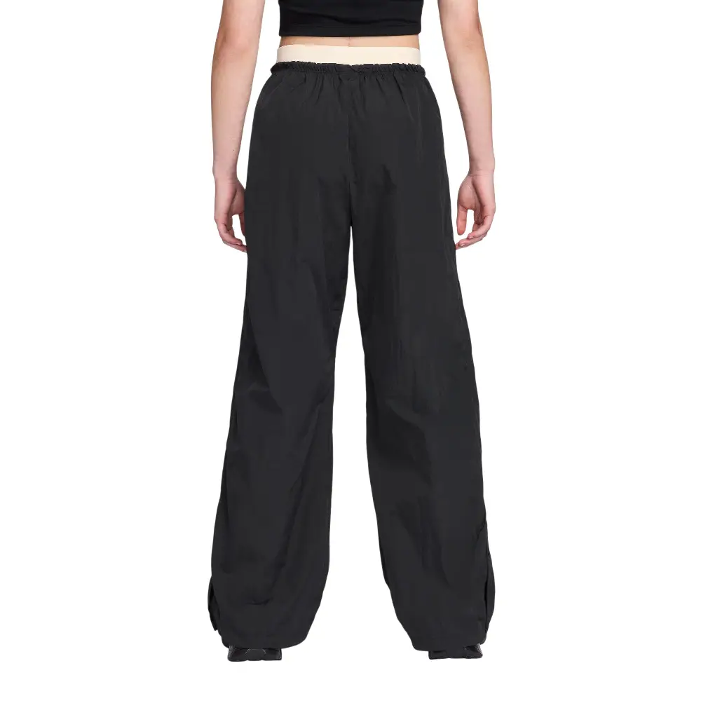 Sportswear Loose High-Waisted Parachute Pants Black - Image 2