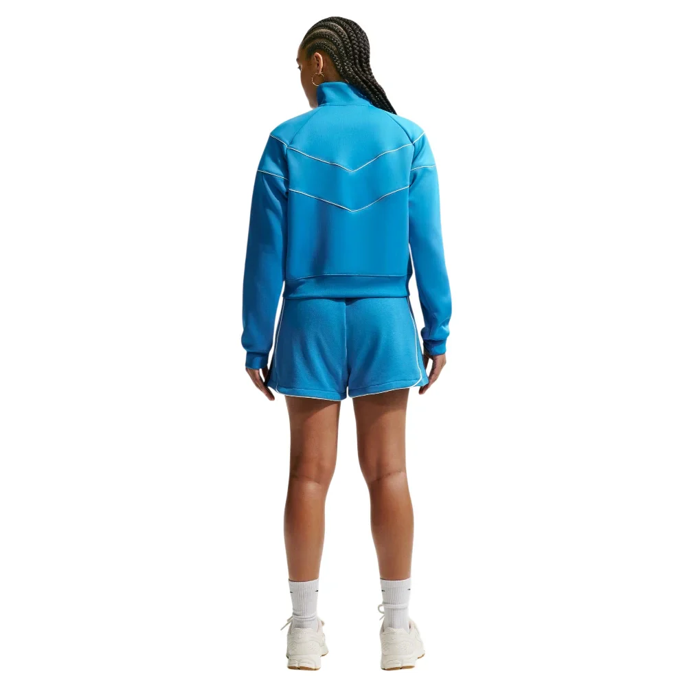 Sportswear Loose Mid-Rise 3" Fleece Shorts Blue - Image 3