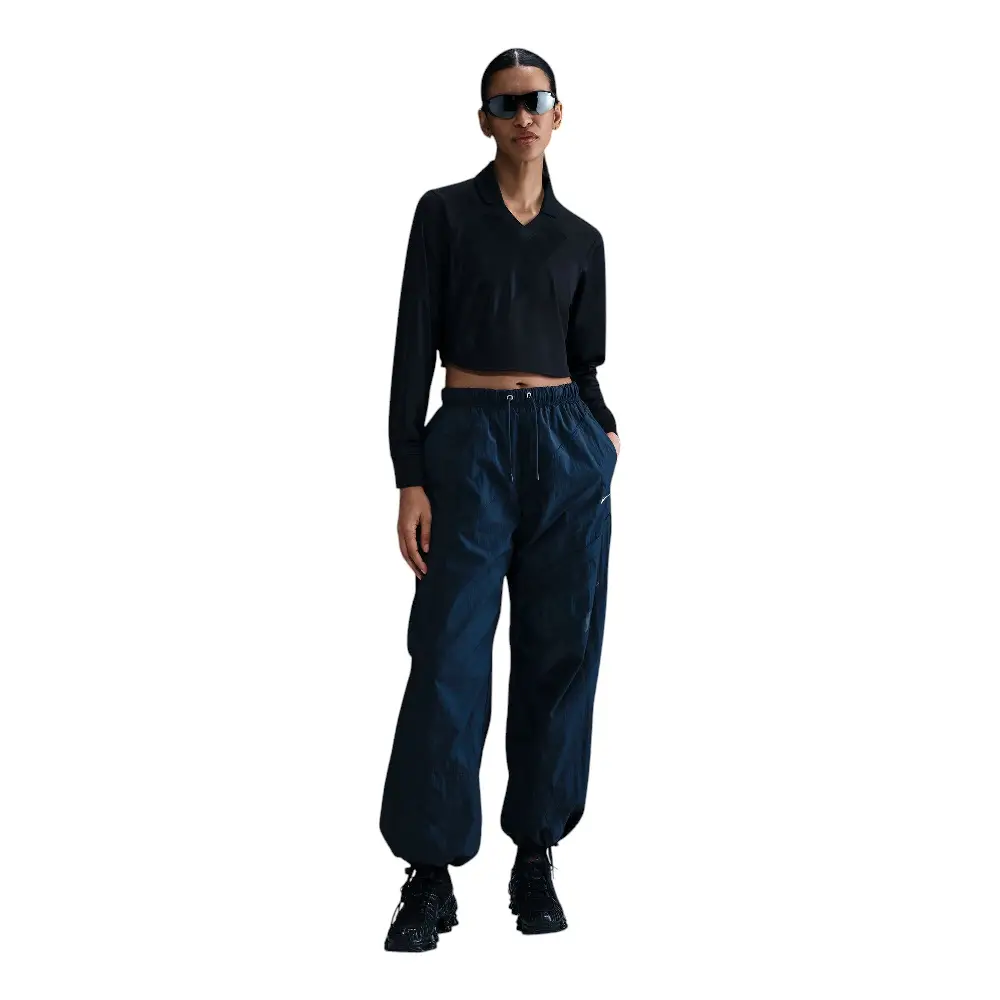 Sportswear Mid-Rise Loose Woven Pant Blue