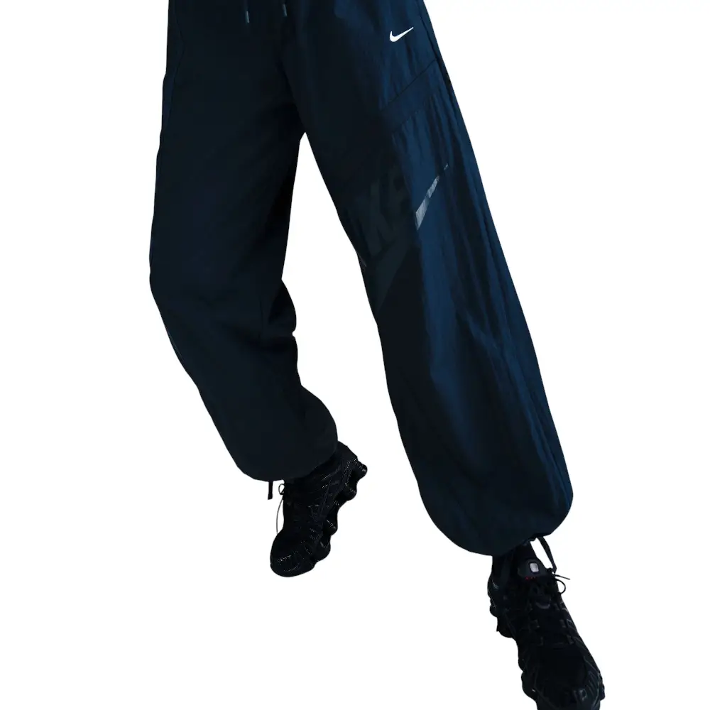 Sportswear Mid-Rise Loose Woven Pant Blue - Image 3