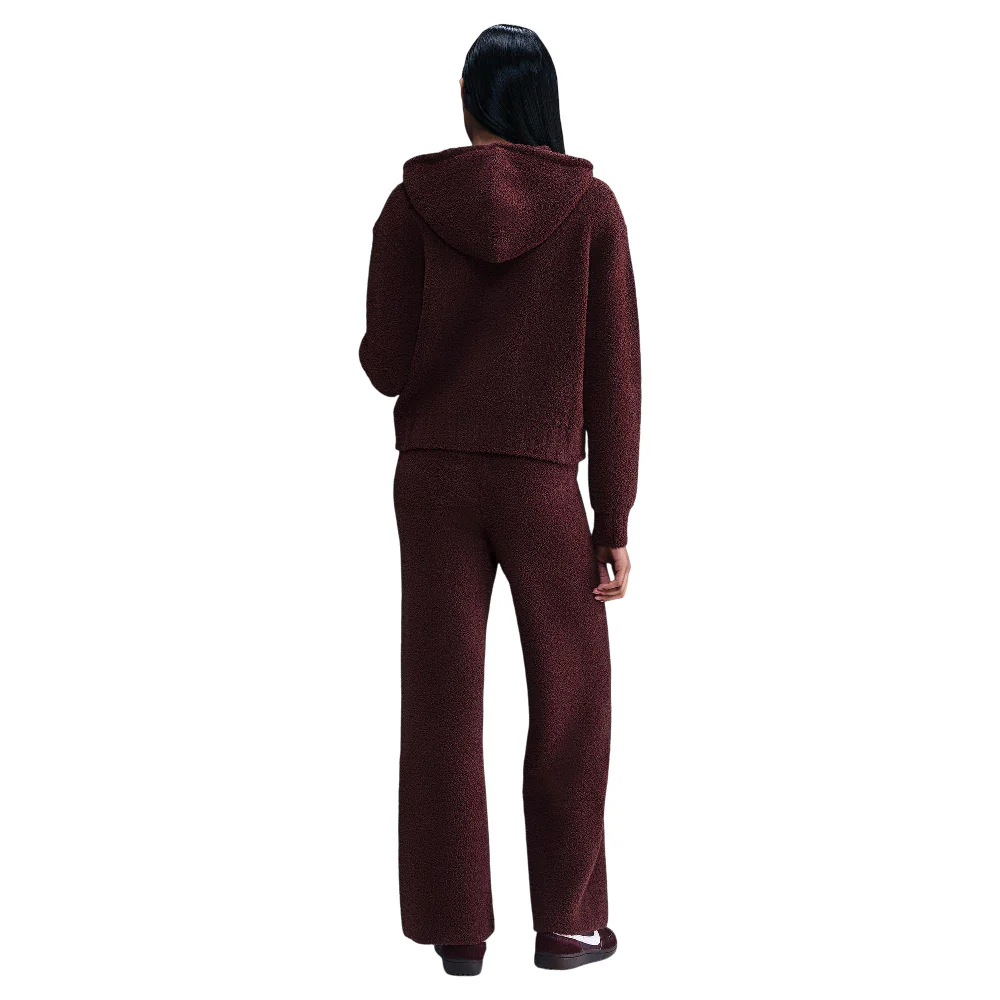 Sportswear Phoenix Cozy Bouclé Loose Knit Hoodie Red - Image 2