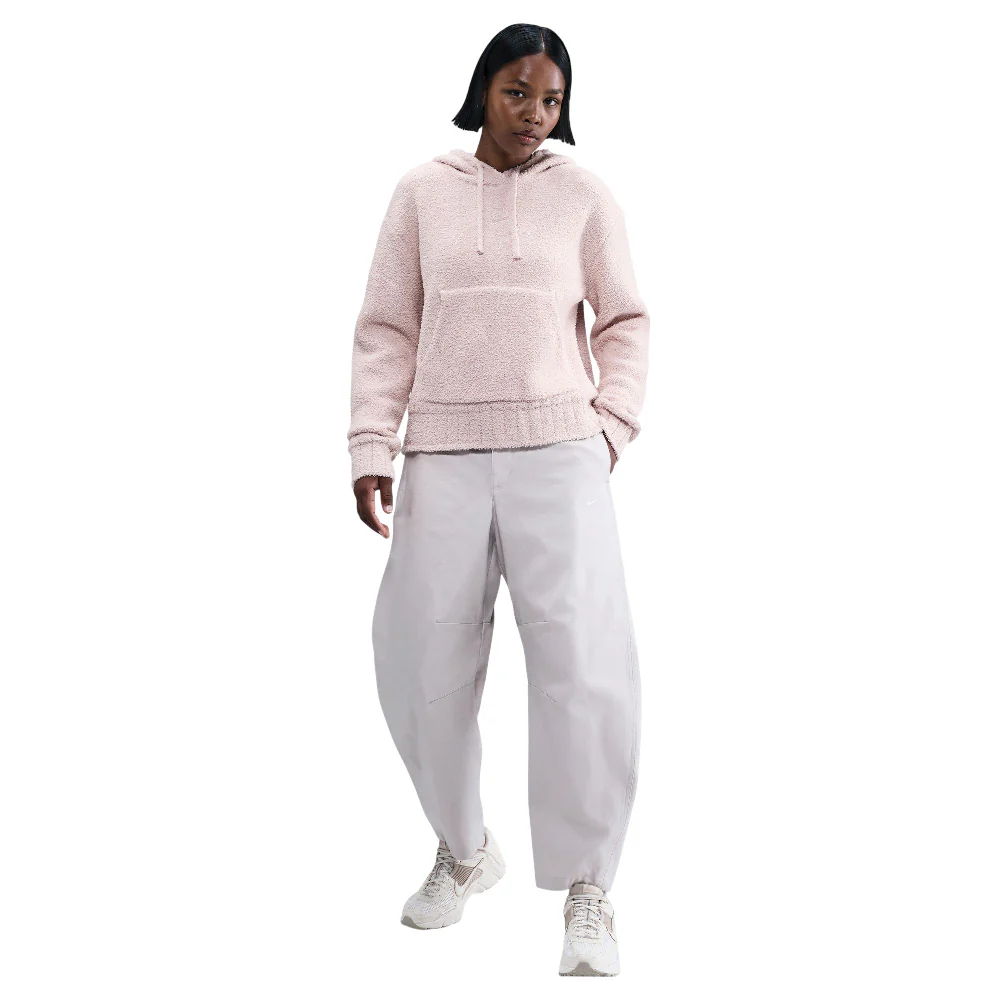 Sportswear Phoenix Cozy Bouclé Loose Knit Hoodie Red
